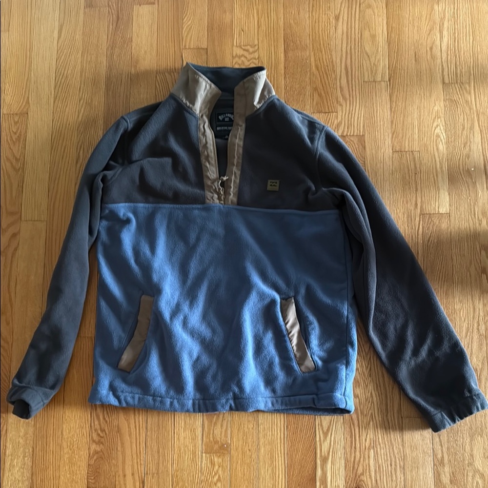 Billabong Blue and Gray Lightweight Shirt Jacket
